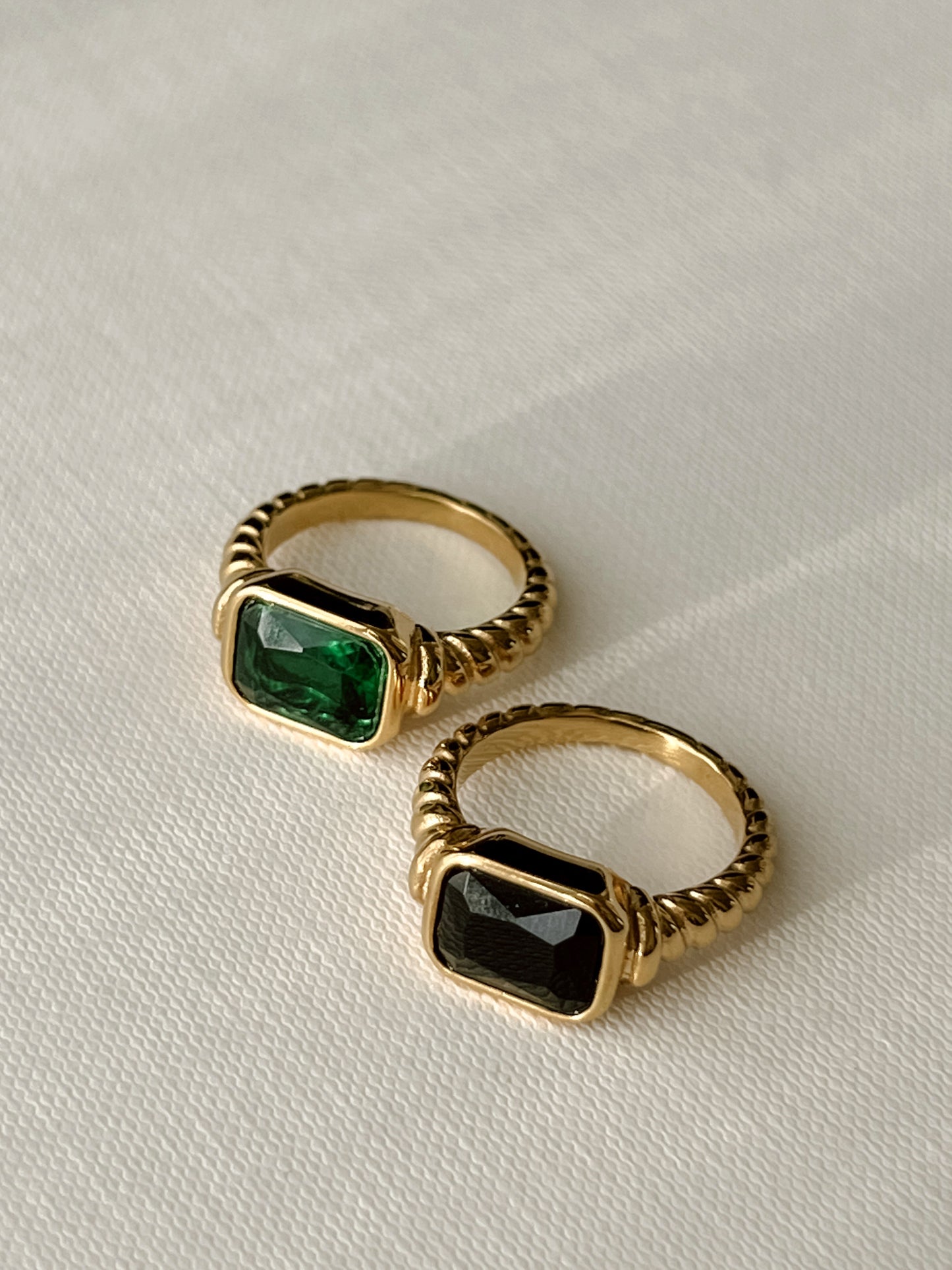 Lyra Ring - Green