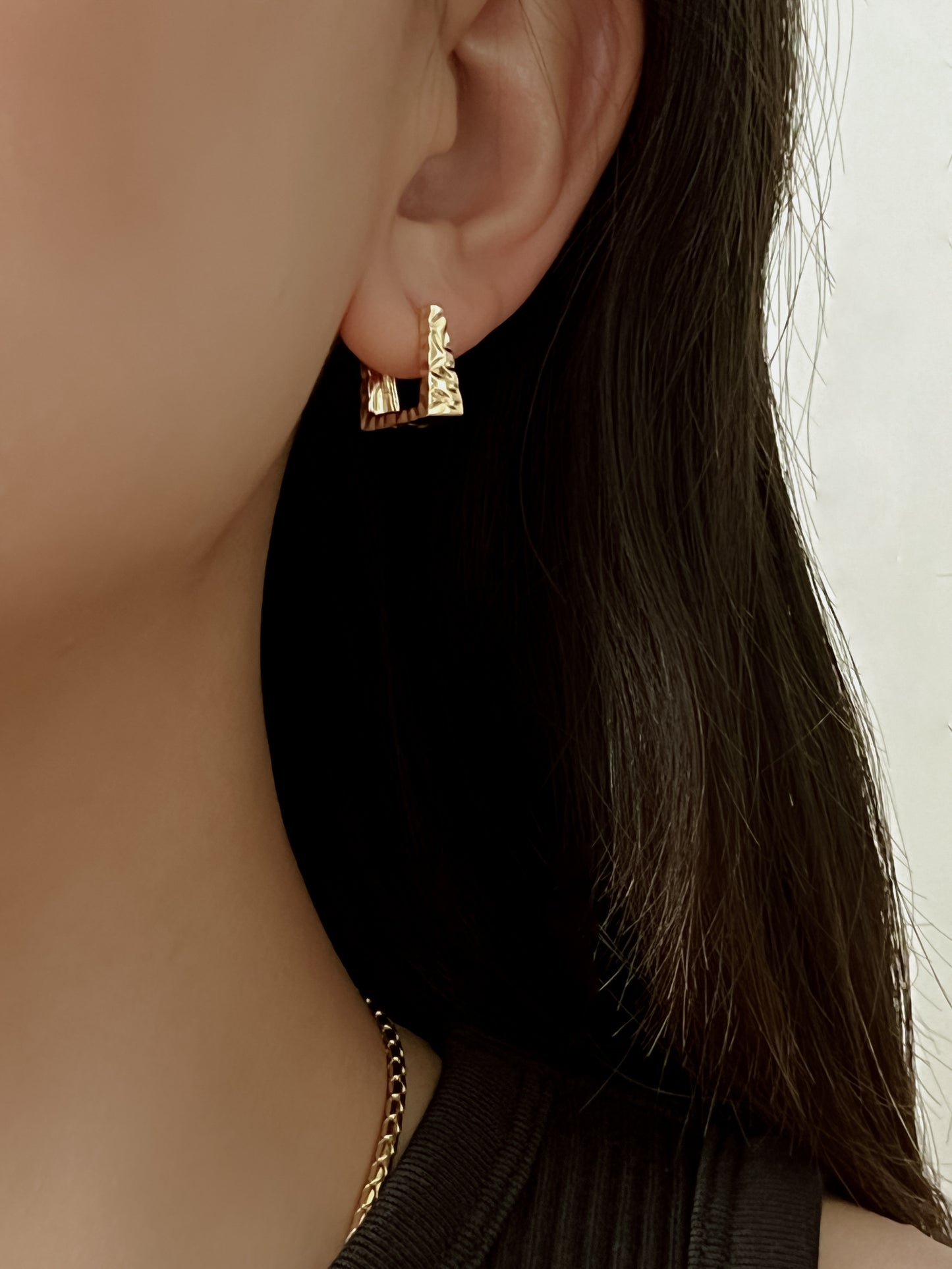 Frankie Huggie Earrings
