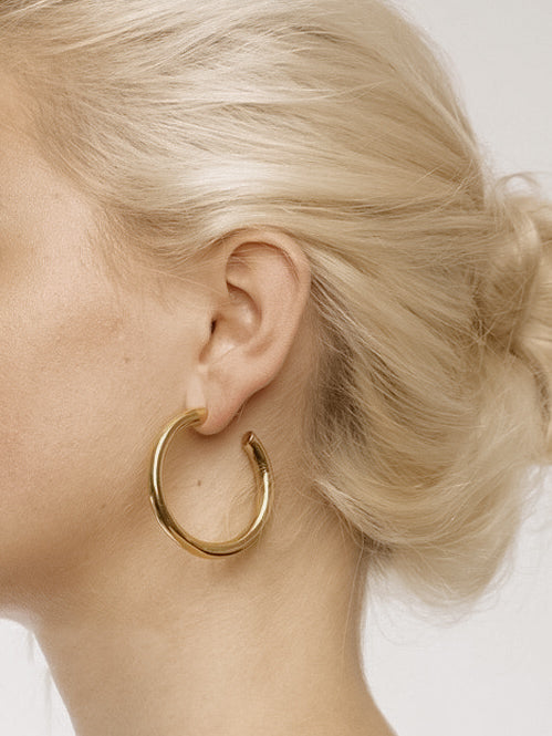 Gabby Hoop Earrings - 4.5cm