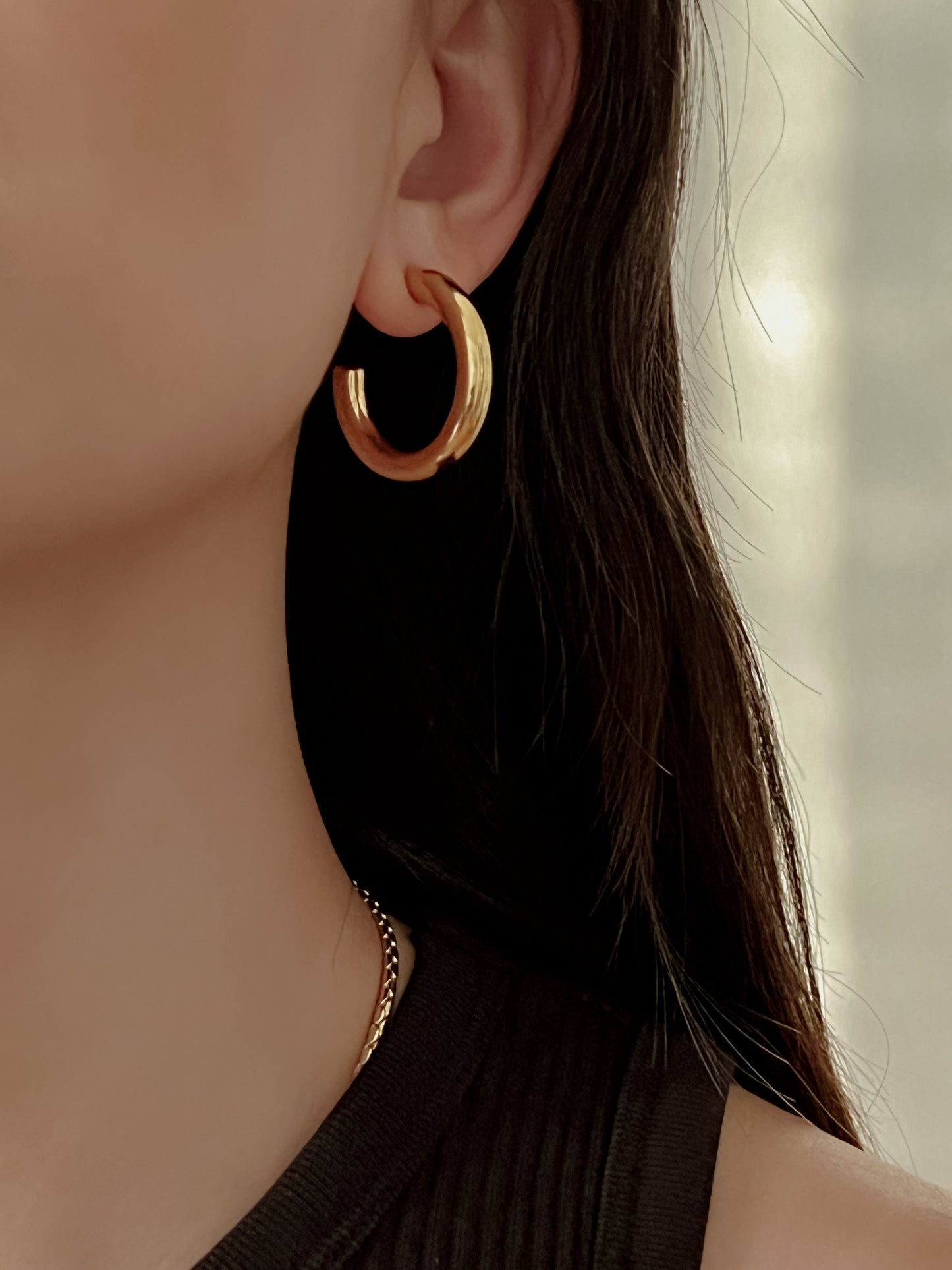 Gabby Hoop Earrings - 3cm