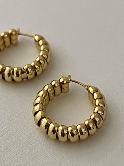 Charlotte Hoop Earrings