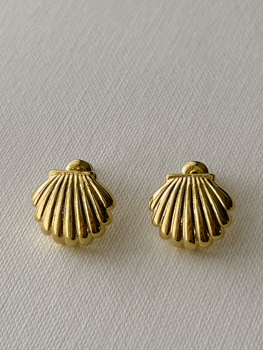 Shelly Earrings - Gold